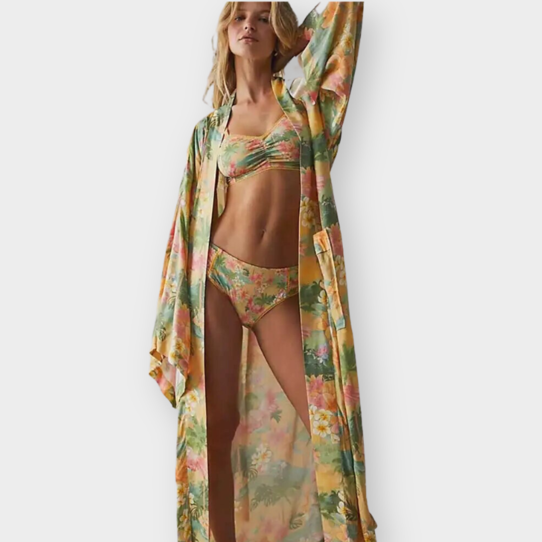 Kimono Estampada de Verão - Summer