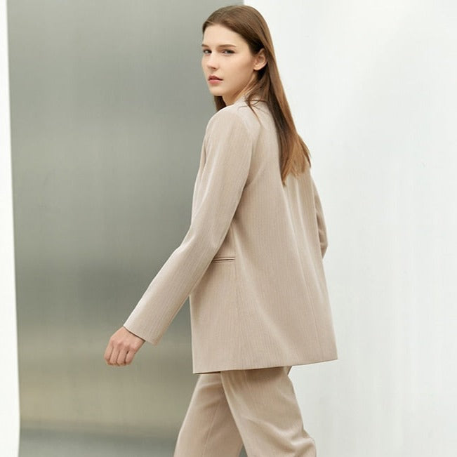 Blazer Alfaiataria Minimal Tecido Leve - Israel