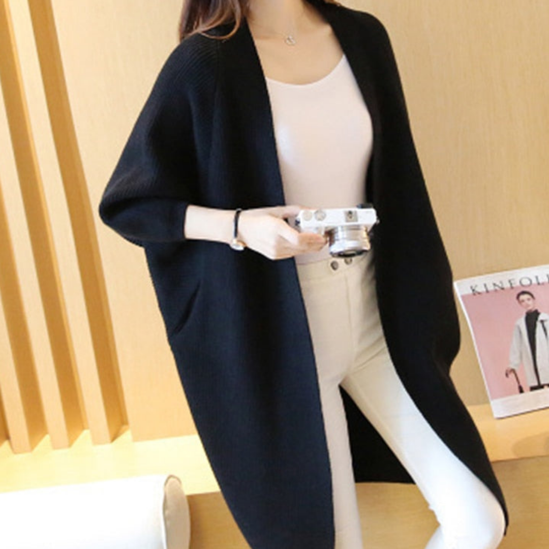 Long Cardigan Feminino Tricot - Hong Kong