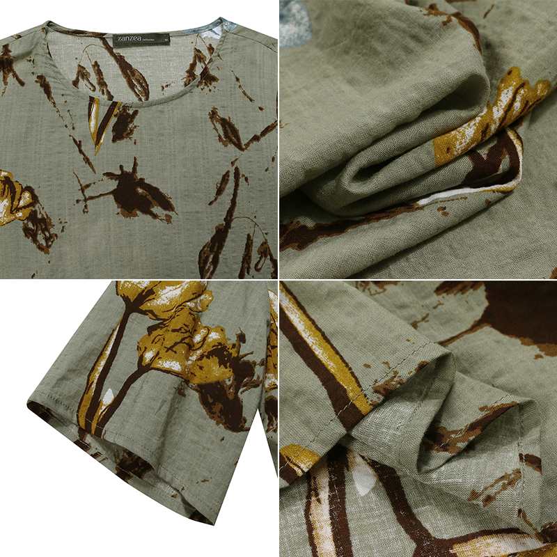 Vestido Longo estampado Max modelo Dora