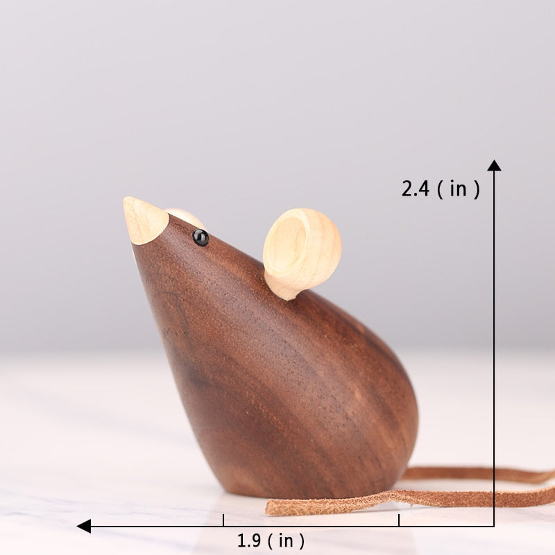 Escultura Madeira Feito a Mão - Wood Pet