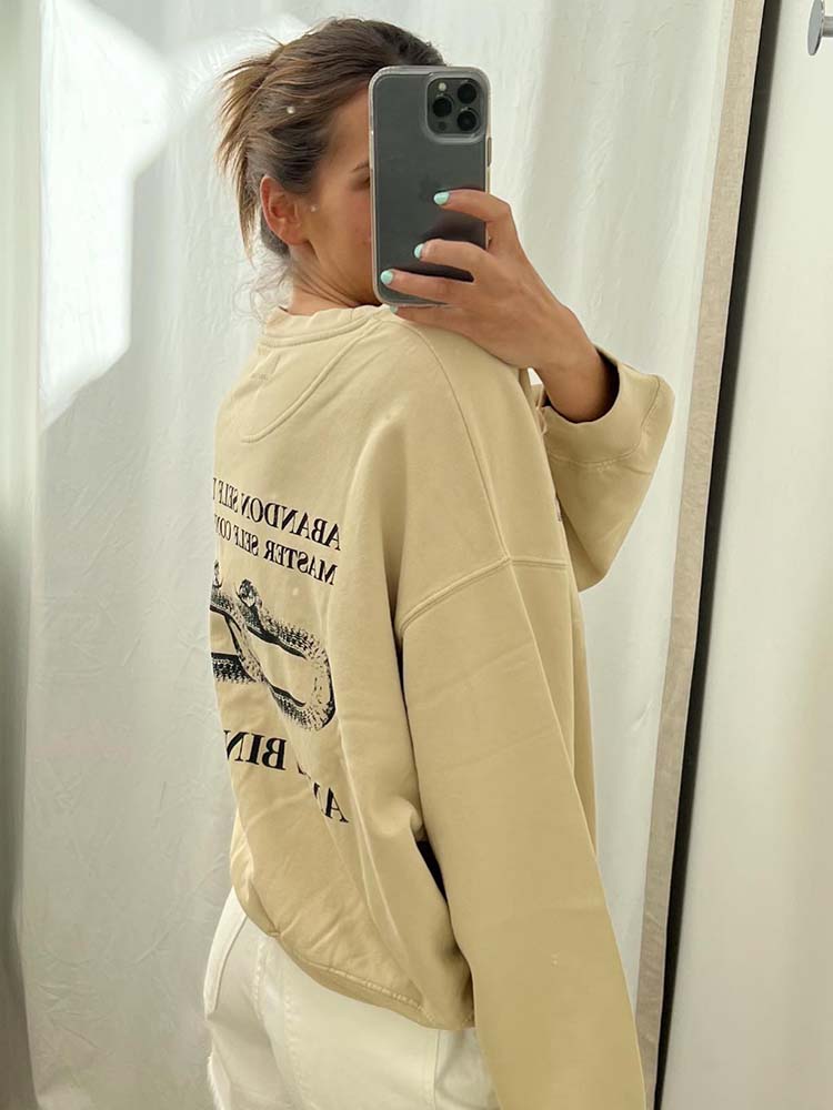 Moletom Careca Feminino Self Confidence - Chill Out