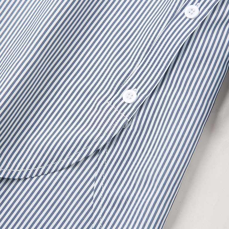 Chemise Listra Atemporal Manga Longa - Germânica