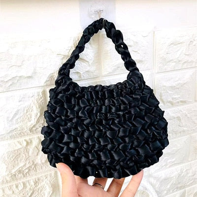 Mini Fashion Bag - Fancy knitting color