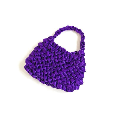 Mini Fashion Bag - Fancy knitting color